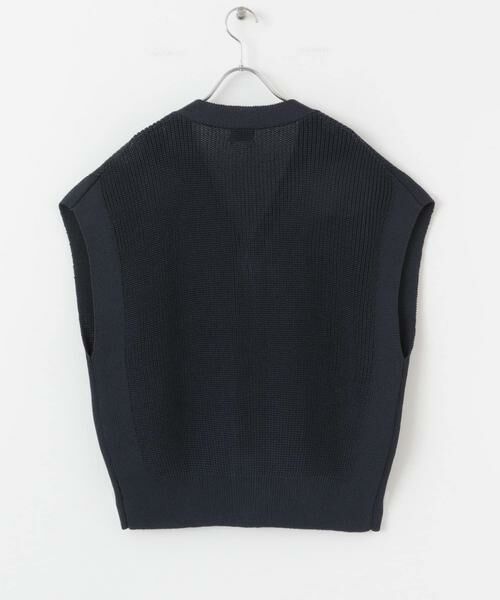 URBAN RESEARCH DOORS / アーバンリサーチ ドアーズ ベスト | リネンライクVネックベスト | 詳細23