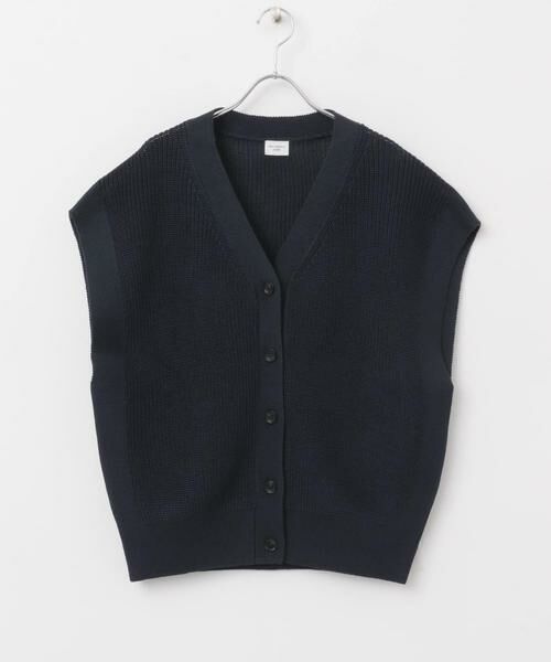 URBAN RESEARCH DOORS / アーバンリサーチ ドアーズ ベスト | リネンライクVネックベスト | 詳細20