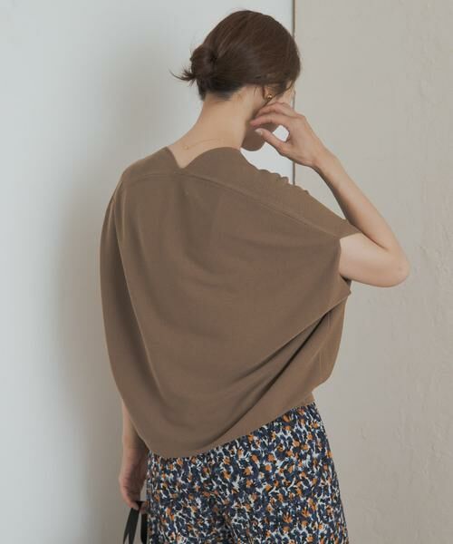 URBAN RESEARCH DOORS / アーバンリサーチ ドアーズ ニット・セーター | Vネックコクーンニット | 詳細3