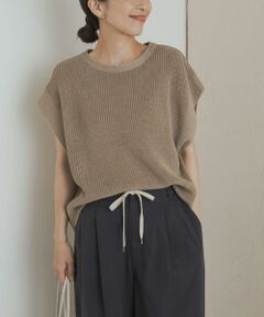 URBAN RESEARCH DOORS / アーバンリサーチ ドアーズ ニット・セーター | リネンライクニットプルオーバー