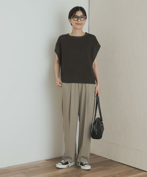 URBAN RESEARCH DOORS / アーバンリサーチ ドアーズ ニット・セーター | リネンライクニットプルオーバー | 詳細6