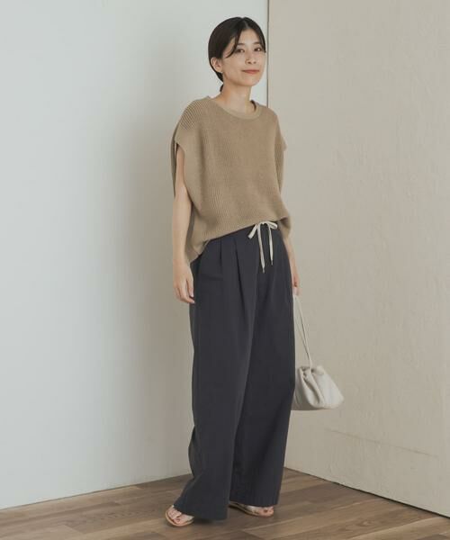 URBAN RESEARCH DOORS / アーバンリサーチ ドアーズ ニット・セーター | リネンライクニットプルオーバー | 詳細19