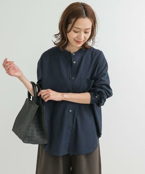 URBAN RESEARCH DOORS / アーバンリサーチ ドアーズ シャツ・ブラウス | 『再入荷』『UR TECH』バンドカラーシャツ | 詳細4