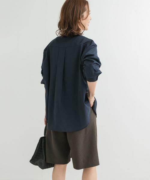 URBAN RESEARCH DOORS / アーバンリサーチ ドアーズ シャツ・ブラウス | 『再入荷』『UR TECH』バンドカラーシャツ | 詳細5