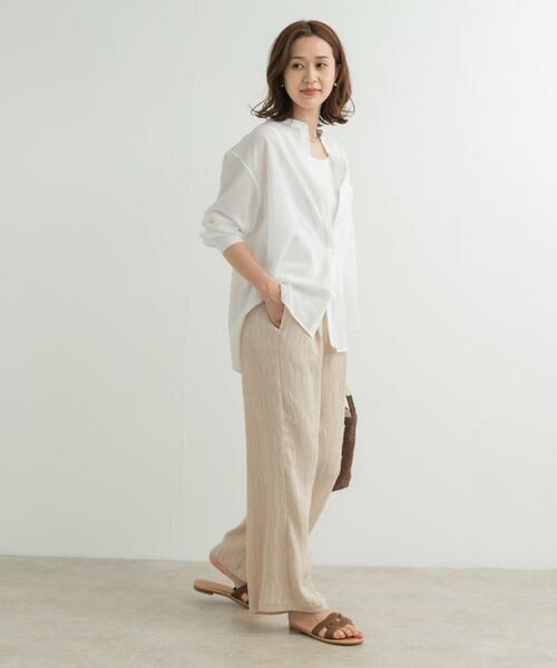 URBAN RESEARCH DOORS / アーバンリサーチ ドアーズ シャツ・ブラウス | 『再入荷』『UR TECH』バンドカラーシャツ | 詳細20