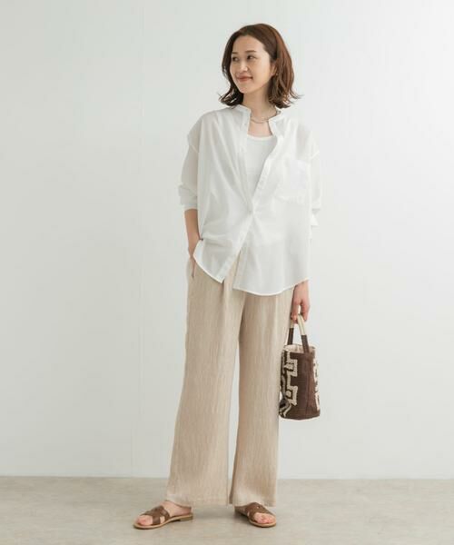 URBAN RESEARCH DOORS / アーバンリサーチ ドアーズ シャツ・ブラウス | 『再入荷』『UR TECH』バンドカラーシャツ | 詳細21