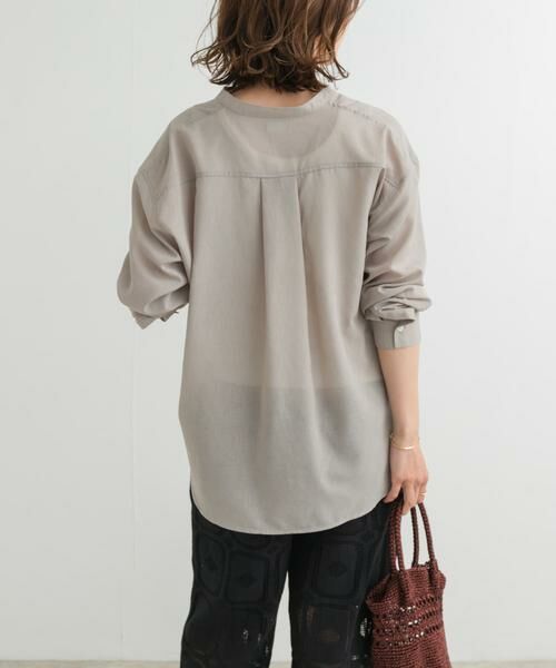 URBAN RESEARCH DOORS / アーバンリサーチ ドアーズ シャツ・ブラウス | 『再入荷』『UR TECH』バンドカラーシャツ | 詳細28