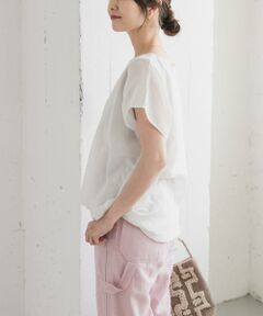 URBAN RESEARCH DOORS / アーバンリサーチ ドアーズ Tシャツ | ボイルレイヤードプルオーバー