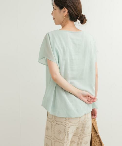 URBAN RESEARCH DOORS / アーバンリサーチ ドアーズ Tシャツ | ボイルレイヤードプルオーバー | 詳細11