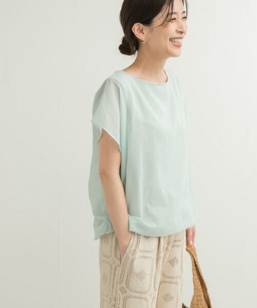 URBAN RESEARCH DOORS / アーバンリサーチ ドアーズ Tシャツ | ボイルレイヤードプルオーバー | 詳細12