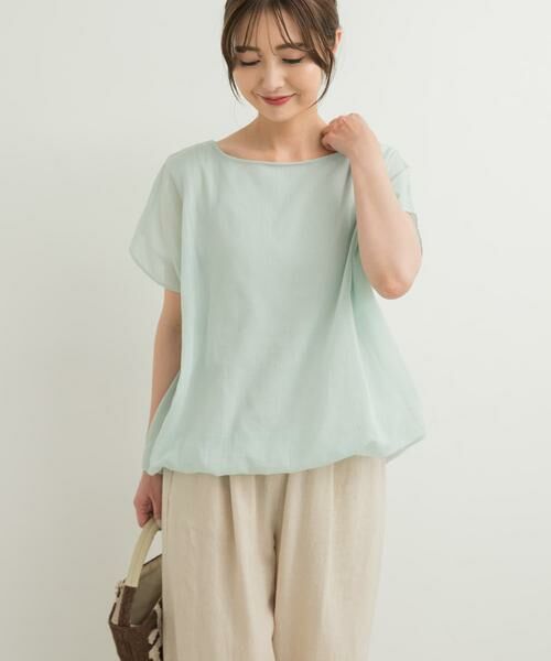 URBAN RESEARCH DOORS / アーバンリサーチ ドアーズ Tシャツ | ボイルレイヤードプルオーバー | 詳細2