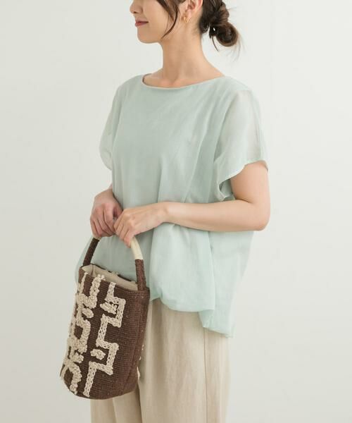 URBAN RESEARCH DOORS / アーバンリサーチ ドアーズ Tシャツ | ボイルレイヤードプルオーバー | 詳細3