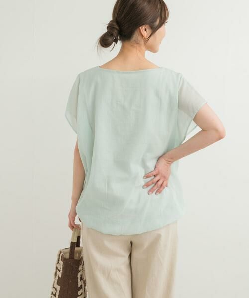 URBAN RESEARCH DOORS / アーバンリサーチ ドアーズ Tシャツ | ボイルレイヤードプルオーバー | 詳細5