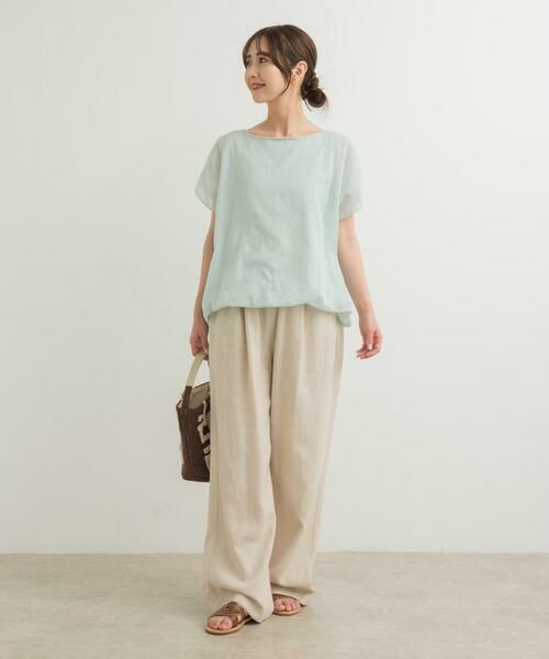 URBAN RESEARCH DOORS / アーバンリサーチ ドアーズ Tシャツ | ボイルレイヤードプルオーバー | 詳細6