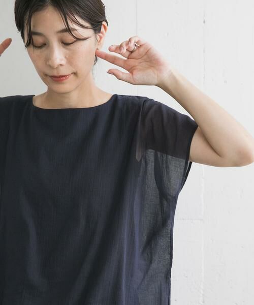 URBAN RESEARCH DOORS / アーバンリサーチ ドアーズ Tシャツ | ボイルレイヤードプルオーバー | 詳細19