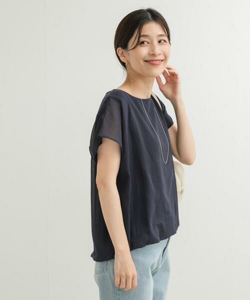 URBAN RESEARCH DOORS / アーバンリサーチ ドアーズ Tシャツ | ボイルレイヤードプルオーバー | 詳細24