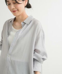 URBAN RESEARCH DOORS / アーバンリサーチ ドアーズ シャツ・ブラウス | カラーストライプルーズシャツ