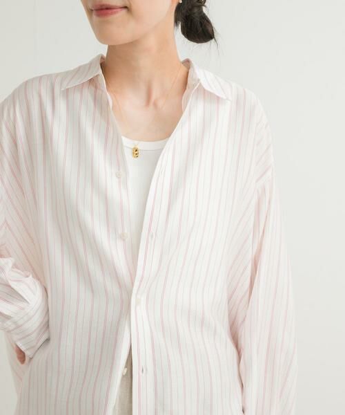 URBAN RESEARCH DOORS / アーバンリサーチ ドアーズ シャツ・ブラウス | カラーストライプルーズシャツ | 詳細1