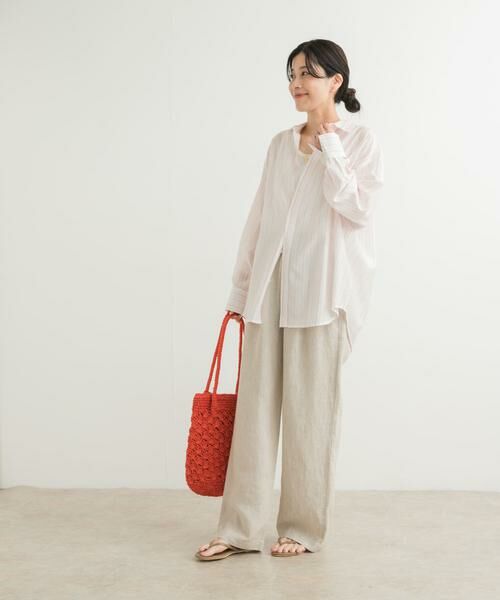 URBAN RESEARCH DOORS / アーバンリサーチ ドアーズ シャツ・ブラウス | カラーストライプルーズシャツ | 詳細12