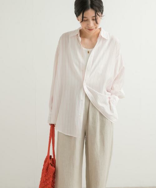 URBAN RESEARCH DOORS / アーバンリサーチ ドアーズ シャツ・ブラウス | カラーストライプルーズシャツ | 詳細7