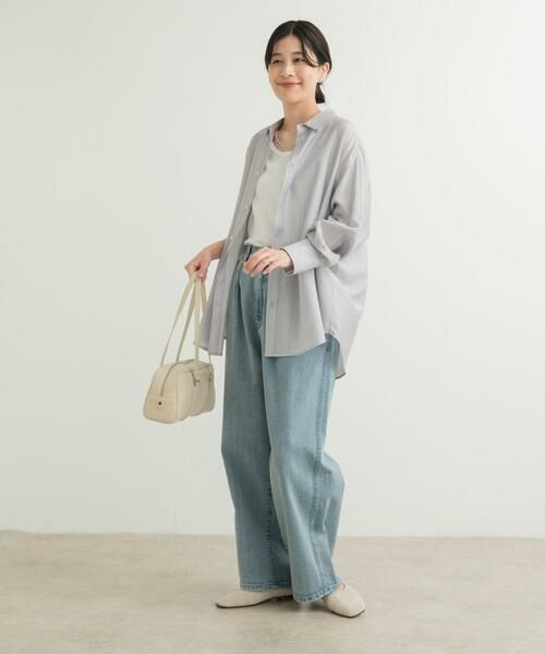 URBAN RESEARCH DOORS / アーバンリサーチ ドアーズ シャツ・ブラウス | カラーストライプルーズシャツ | 詳細24