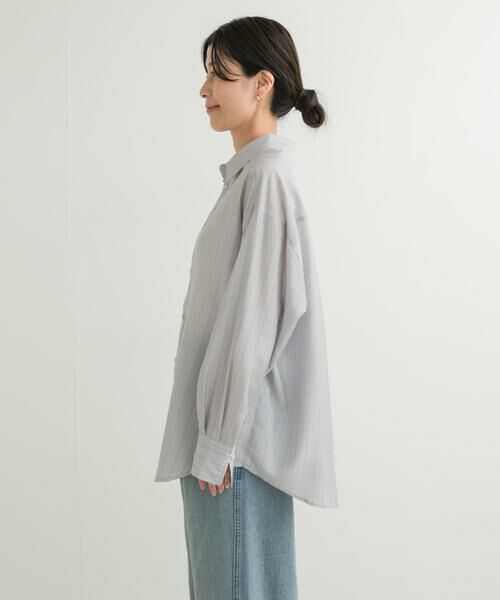 URBAN RESEARCH DOORS / アーバンリサーチ ドアーズ シャツ・ブラウス | カラーストライプルーズシャツ | 詳細26