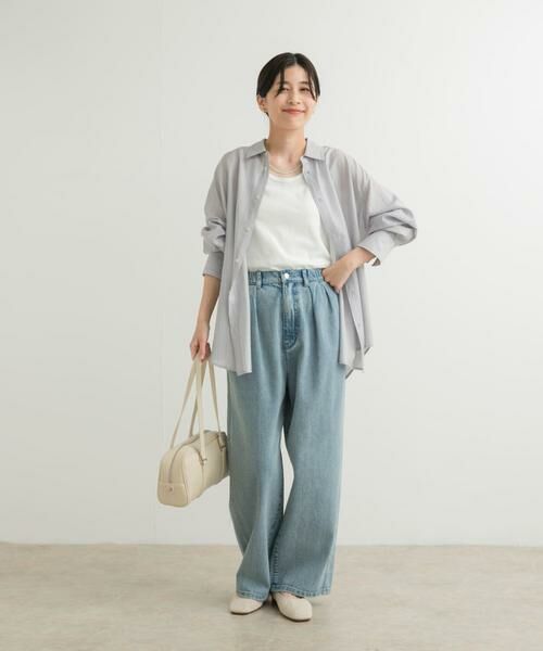 URBAN RESEARCH DOORS / アーバンリサーチ ドアーズ シャツ・ブラウス | カラーストライプルーズシャツ | 詳細23