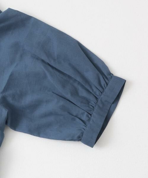 URBAN RESEARCH DOORS / アーバンリサーチ ドアーズ シャツ・ブラウス | コットンボイルV切替ギャザーブラウス | 詳細25