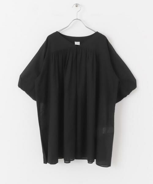 URBAN RESEARCH DOORS / アーバンリサーチ ドアーズ チュニック | コットンボイルVネックチュニック | 詳細16