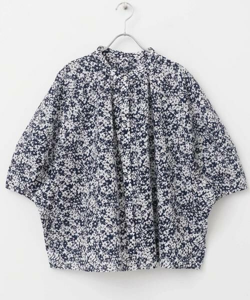 URBAN RESEARCH DOORS / アーバンリサーチ ドアーズ シャツ・ブラウス | フラワープリントドルマンブラウス | 詳細12