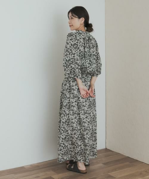 URBAN RESEARCH DOORS / アーバンリサーチ ドアーズ シャツ・ブラウス | フラワープリントドルマンブラウス | 詳細17