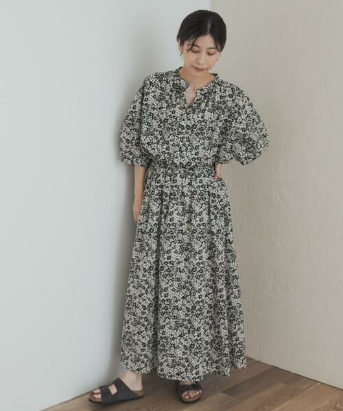 URBAN RESEARCH DOORS / アーバンリサーチ ドアーズ シャツ・ブラウス | フラワープリントドルマンブラウス | 詳細20