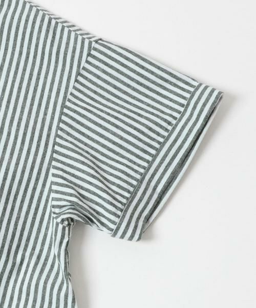 URBAN RESEARCH DOORS / アーバンリサーチ ドアーズ シャツ・ブラウス | ストライプドロストバンドカラーシャツ | 詳細9