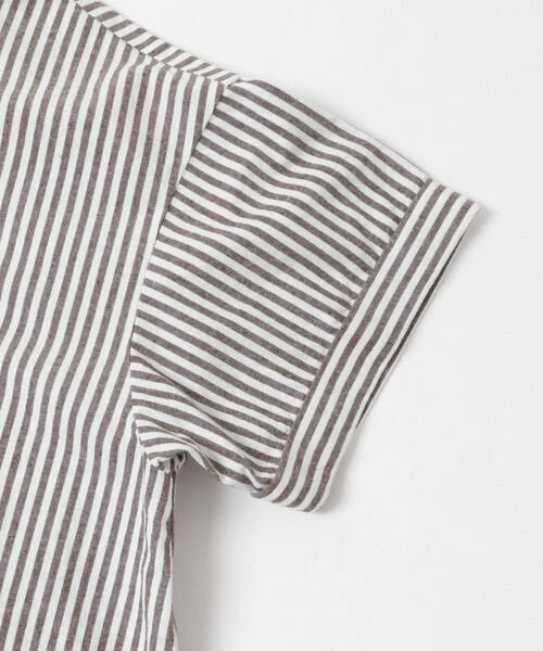 URBAN RESEARCH DOORS / アーバンリサーチ ドアーズ シャツ・ブラウス | ストライプドロストバンドカラーシャツ | 詳細22