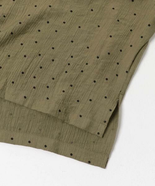 URBAN RESEARCH DOORS / アーバンリサーチ ドアーズ シャツ・ブラウス | 楊柳ドット5分袖ブラウス | 詳細13