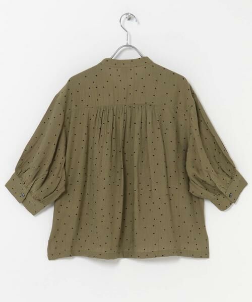 URBAN RESEARCH DOORS / アーバンリサーチ ドアーズ シャツ・ブラウス | 楊柳ドット5分袖ブラウス | 詳細14