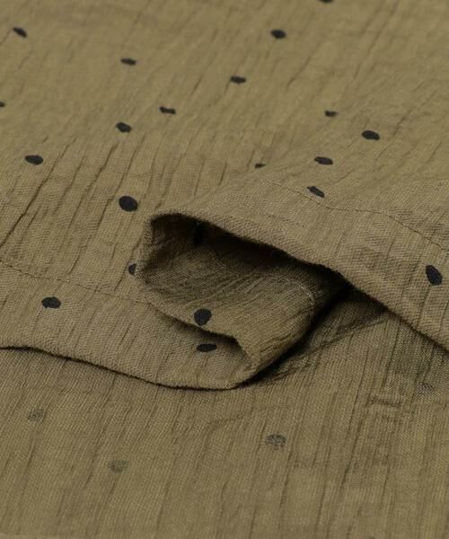 URBAN RESEARCH DOORS / アーバンリサーチ ドアーズ シャツ・ブラウス | 楊柳ドット5分袖ブラウス | 詳細15