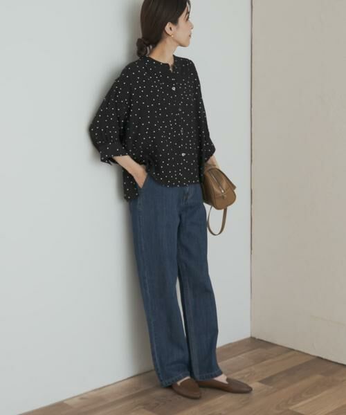 URBAN RESEARCH DOORS / アーバンリサーチ ドアーズ シャツ・ブラウス | 楊柳ドット5分袖ブラウス | 詳細23