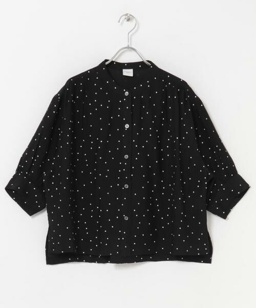 URBAN RESEARCH DOORS / アーバンリサーチ ドアーズ シャツ・ブラウス | 楊柳ドット5分袖ブラウス | 詳細24