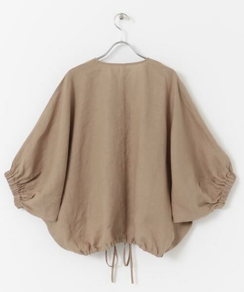 URBAN RESEARCH DOORS / アーバンリサーチ ドアーズ シャツ・ブラウス | リネンドロストドルマンブラウス | 詳細17
