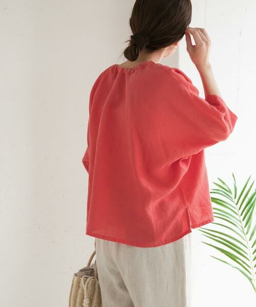 URBAN RESEARCH DOORS / アーバンリサーチ ドアーズ シャツ・ブラウス | リネン2WAYブラウス | 詳細5