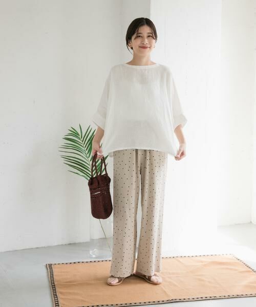 URBAN RESEARCH DOORS / アーバンリサーチ ドアーズ シャツ・ブラウス | リネン2WAYブラウス | 詳細21