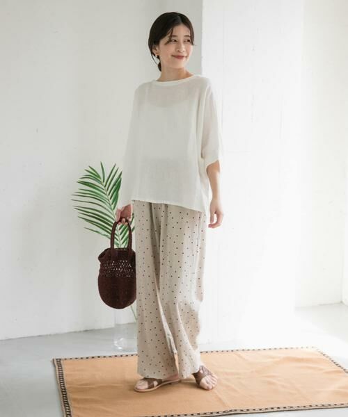 URBAN RESEARCH DOORS / アーバンリサーチ ドアーズ シャツ・ブラウス | リネン2WAYブラウス | 詳細22