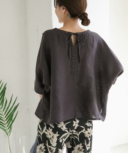 URBAN RESEARCH DOORS / アーバンリサーチ ドアーズ シャツ・ブラウス | リネン2WAYブラウス | 詳細27