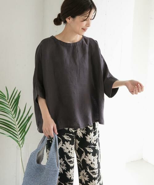 URBAN RESEARCH DOORS / アーバンリサーチ ドアーズ シャツ・ブラウス | リネン2WAYブラウス | 詳細29