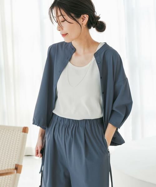 URBAN RESEARCH DOORS / アーバンリサーチ ドアーズ シャツ・ブラウス | 『仁村紗和さん着用』『UR TECH』サマシェアドロストブラウス | 詳細6