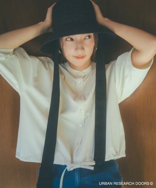 URBAN RESEARCH DOORS / アーバンリサーチ ドアーズ シャツ・ブラウス | 『仁村紗和さん着用』『UR TECH』サマシェアドロストブラウス | 詳細20