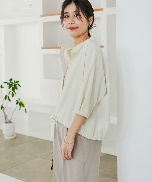 URBAN RESEARCH DOORS / アーバンリサーチ ドアーズ シャツ・ブラウス | 『仁村紗和さん着用』『UR TECH』サマシェアドロストブラウス | 詳細29