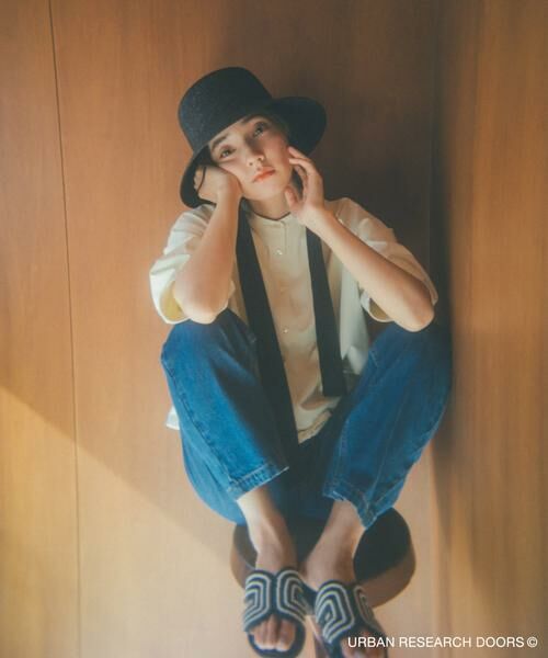 URBAN RESEARCH DOORS / アーバンリサーチ ドアーズ シャツ・ブラウス | 『仁村紗和さん着用』『UR TECH』サマシェアドロストブラウス | 詳細22