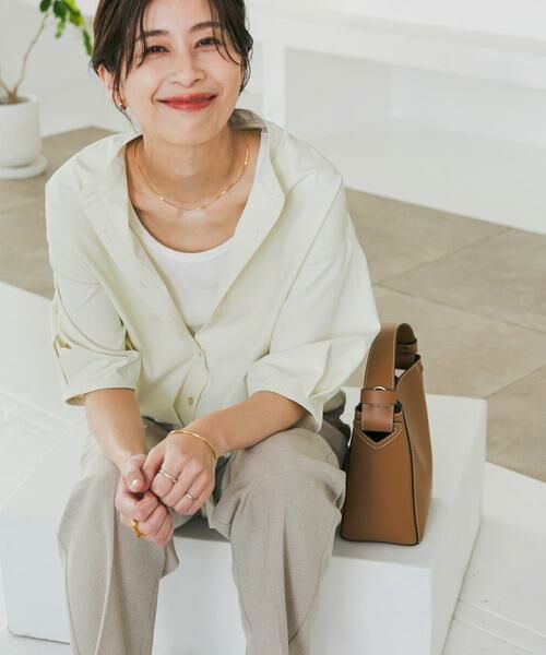 URBAN RESEARCH DOORS / アーバンリサーチ ドアーズ シャツ・ブラウス | 『仁村紗和さん着用』『UR TECH』サマシェアドロストブラウス | 詳細23